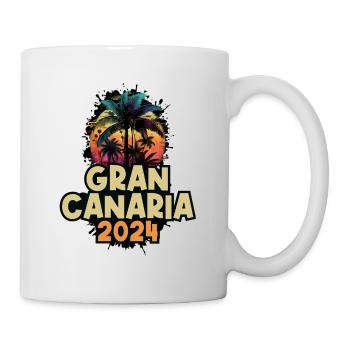 Gran Canaria 2024 Holiday Saying - Mug - white - Right