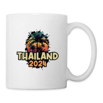 Thaïlande 2024 Dicton de vacances - Mug blanc - blanc - Droite