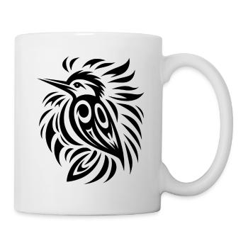 Specht Ureinwohner Amerikas Tierkreis - Tasse - Weiß - Rechts