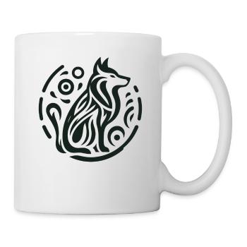 Wolve Indianer-Tierkreiszeichen - Tasse - Weiß - Rechts