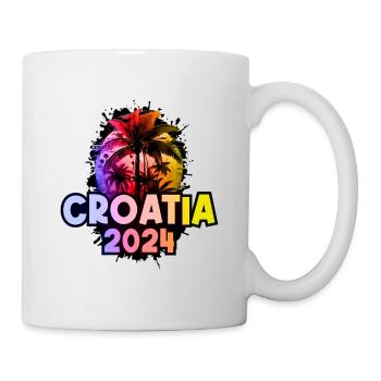 Croatia 2024 Holiday Colorful - Mug - white - Right