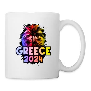 Greece 2024 Holiday Colorful - Mug - white - Right