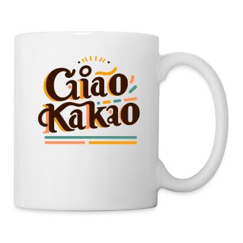 Ciao Kakao - Tasse - Weiß - Rechts