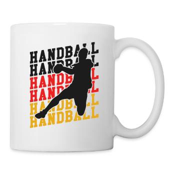 Handball Team Germany Flag Handball Player - Mug - white - Right