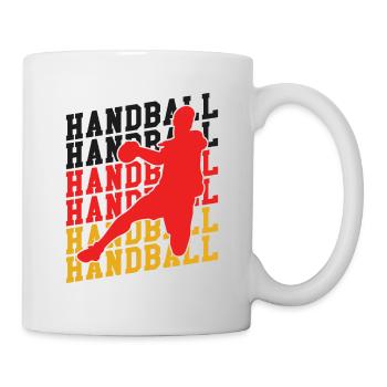 Handball Team Germany Flag Handball Player - Mug - white - Right
