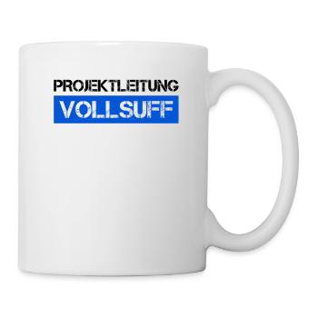 Bier Saufen Shirt Damen Herren Feiern Partnerlook - Tasse - Weiß - Rechts