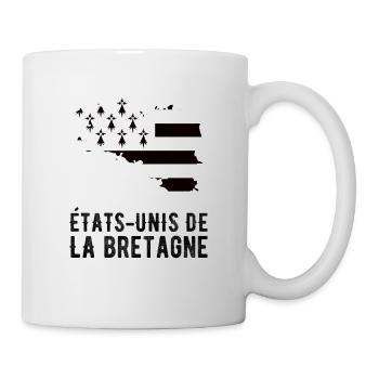 United States of Brittany Breton Humor Gift - Mug - white - Right
