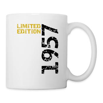1957 édition limitée anniversaire cadeau femme mari - Mug blanc - blanc - Droite