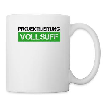 Bier Saufen Shirt Damen Herren Feiern Partnerlook - Tasse - Weiß - Rechts