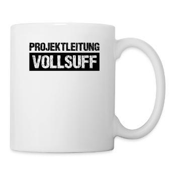 Bier Saufen Shirt Damen Herren Feiern Partnerlook - Tasse - Weiß - Rechts