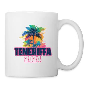 Tenerife 2024 Holiday Palm Blob - Mug - white - Right