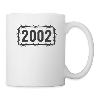Birthday Vintage 2002 Barbed Wire - Mug - white - Right