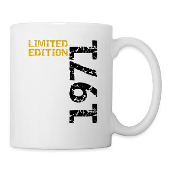 1971 édition limitée anniversaire cadeau femme mari - Mug blanc - blanc - Droite