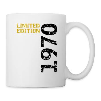1970 ' s Limited Edition anniversaire cadeau femme mari - Mug blanc - blanc - Droite