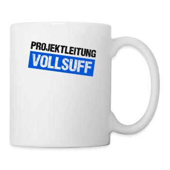 Bier Saufen Shirt Damen Herren Feiern Partnerlook - Tasse - Weiß - Rechts