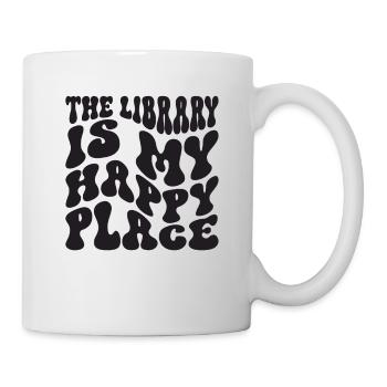 Bibliothèque livre amant lecture rat de bibliothèque - Mug blanc - blanc - Droite