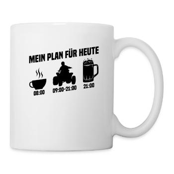 My plan for today Quad - Mug - white - Right