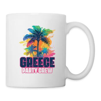 Greece Party Crew Holidays - Mug - white - Right