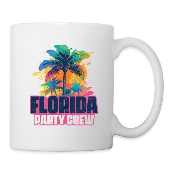 Florida Party Crew Vacation - Mug - white - Right