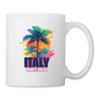 Italy Party Crew Holidays - Mug - white - Right