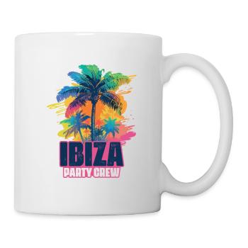 Ibiza Party Crew Urlaub - Tasse - Weiß - Rechts