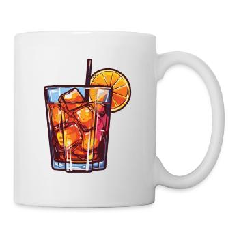 Limonade Drink - Tasse - Weiß - Rechts