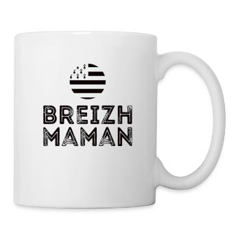 Mother's Day Breton flag for Breizh Maman - Mug - white - Right