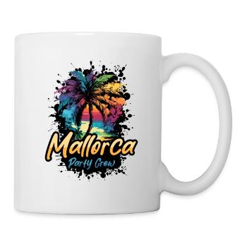 Mallorca Party Crew Urlaub - Tasse - Weiß - Rechts