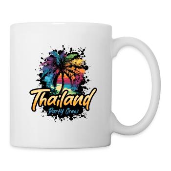 Vacances de l’équipage de fête en Thaïlande - Mug blanc - blanc - Droite