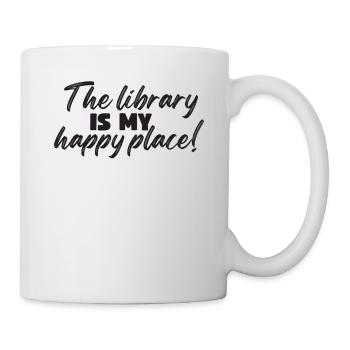 Bibliothèque livre amant lecture rat de bibliothèque - Mug blanc - blanc - Droite