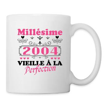 Woman Vintage 2004 Birthday Gift Humor - Mug - white - Right