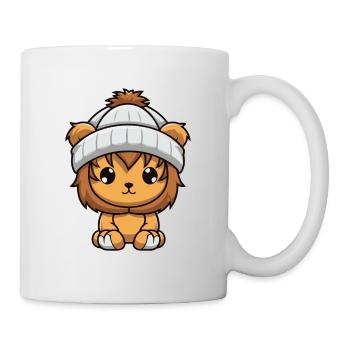 Lion Animal Baby Comic - Mug - white - Right