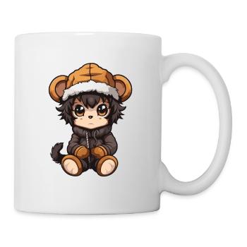 Monkey Animal Baby Comic - Mug - white - Right
