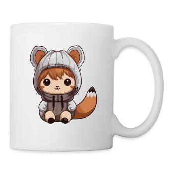 Squirrel Animal Baby Comic - Mug - white - Right
