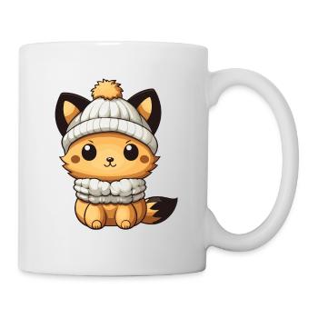 Fox Animal Baby Comic - Mug - white - Right