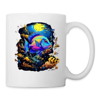 Skalar - Tasse - Weiß - Rechts