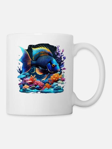 Skalar - Tasse - Weiß