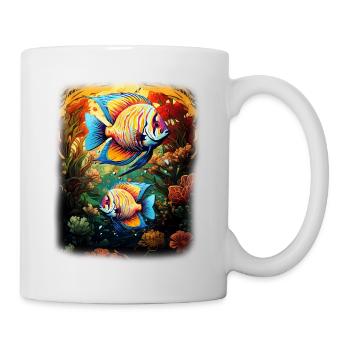 Skalar - Tasse - Weiß - Rechts