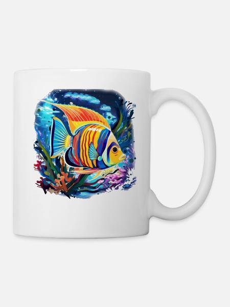 Skalar - Tasse - Weiß