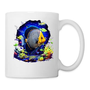 Skalar - Tasse - Weiß - Rechts