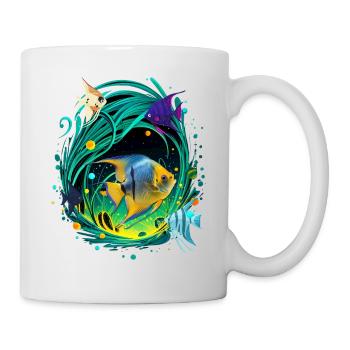 Skalar - Tasse - Weiß - Rechts