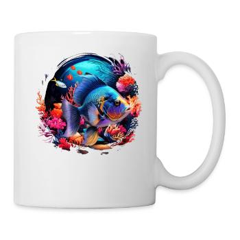 Skalar - Tasse - Weiß - Rechts