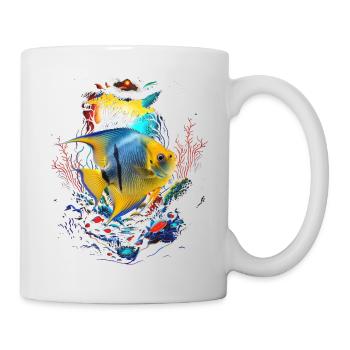 Skalar - Tasse - Weiß - Rechts