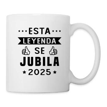 Regalo de jubilación Humor 2025, Jubilado en 2025 - Mug blanc - blanc - Droite