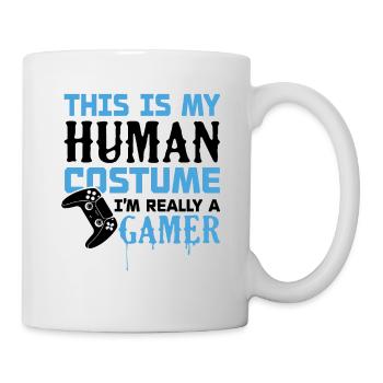 I'm really a gamer - Mug - white - Right