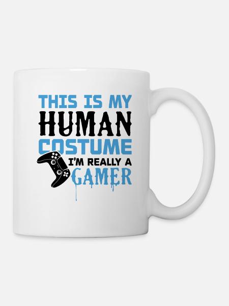 Ich bin wirklich ein Gamer - Tasse - Weiß