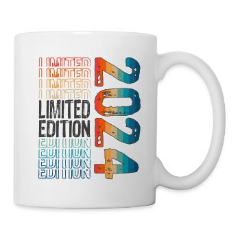 Edition limitée depuis 2024 Anniversaire Millésime 2024 - Mug blanc - blanc - Droite