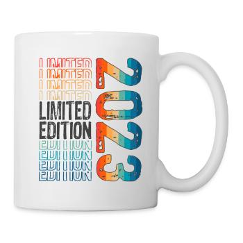Limited Edition seit 2023 Geburtstag Vintage 2023 - Tasse - Weiß - Rechts