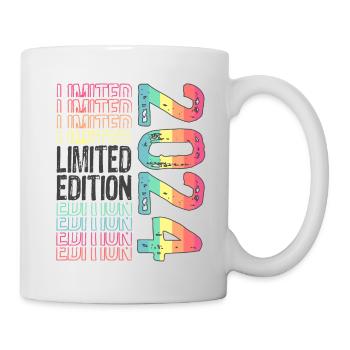 Edition limitée depuis 2024 Anniversaire Millésime 2024 - Mug blanc - blanc - Droite