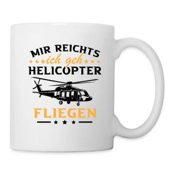 I've had enough, I'm going helicopter - Mug - white - Right